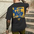 Maradona Boca 1995 ペイント メンズTシャツ バックプリント 彼への贈り物