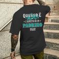 Miglior Padrino Del Mondouper Regalo Festa Del Papà T-shirt da uomo con stampa posteriore Regalos para él