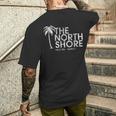 Northhore ハワイ ヤシの木 ビンテージスタイル メンズTシャツ バックプリント 彼への贈り物