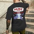 Nuke The Whales Lisa Nelson シャツ メンズTシャツ バックプリント 彼への贈り物