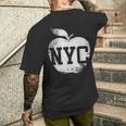 Nyc New York City シャツ レディース メンズ キッズ クール ビッグアップル メンズTシャツ バックプリント 彼への贈り物