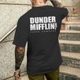The Office Dunder Mifflin 快適tシャツ 公式tシャツ メンズTシャツ バックプリント 彼への贈り物