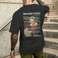 Op。 27ソナタ楽譜スコアベートーベン愛好家の肖像画 メンズTシャツ バックプリント 彼への贈り物
