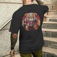 Ours En Peluche Amusant En Tenue De Football Américain T-shirt imprimé au dos Cadeaux pour lui