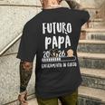 Papà 2026 Gravidanza Padre Futuro Papà 2026 Loading T-shirt da uomo con stampa posteriore Regalos para él