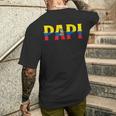 Papi Ecuadorian Flag Ecuador Festa Del Papà Orgoglio Patriottico T-shirt da uomo con stampa posteriore Regalos para él