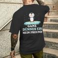 Penguin Penguin Costume Nightdressleep T-Shirt mit Rückendruck Geschenke für Ihn