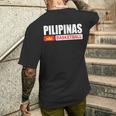 Pilipinas バスケットボール Gilas Philippines シャツ メンズTシャツ バックプリント 彼への贈り物