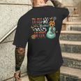 Play Meome Country Music ギターアート メンズTシャツ バックプリント 彼への贈り物