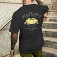 Positano Costiera Amalfitana Côte Amalfitaine Italienne Italie T-shirt imprimé au dos Cadeaux pour lui