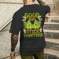 Pot Lovers マリファナ Good Budstick Together Cannabis Weed メンズTシャツ バックプリント 彼への贈り物