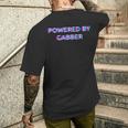 Powered By Gabber Music Festival Outfit 長袖tシャツ メンズTシャツ バックプリント 彼への贈り物