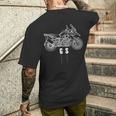 R1200gs エンデューロ オートバイ Gs メンズTシャツ バックプリント 彼への贈り物