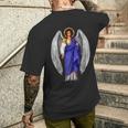 San Gabriel Arcangel Camiseta Hombre Estampado Espalda Regalos para él