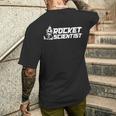 Science Des Fuséescientifique Fusée Aérospatiale T-shirt imprimé au dos Cadeaux pour lui