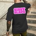 Sissylaveissification Maid Baby Kinkyissy Femboy メンズTシャツ バックプリント 彼への贈り物