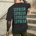 Soybeanoybeanoybeanoybean メンズTシャツ バックプリント 彼への贈り物