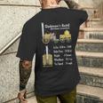 Stephenson のロケット蒸気機関車の機関車図 メンズTシャツ バックプリント 彼への贈り物