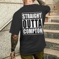 Straight Out Of Compton ファニーグラフィック メンズTシャツ バックプリント 彼への贈り物