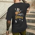 Sun Records X エルビス・プレスリー ダンシングウィズ・スターズ メンズTシャツ バックプリント 彼への贈り物