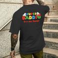Super Gamer Dad Dad Father Men's T-shirt Back Print Gifts for Him