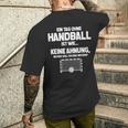 Tag Ohne ハンドボール インポッシブル 面白いハンドボールファン メンズTシャツ バックプリント 彼への贈り物