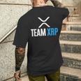 Team Xrp メンズTシャツ バックプリント 彼への贈り物