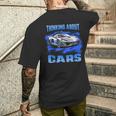 Thinking About Cars スー スポーツカー エキゾチック コンセプト ボーイズ メンズTシャツ バックプリント 彼への贈り物