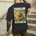 Tigrullini Watermellini イタリアンブレインロットミーム メンズTシャツ バックプリント 彼への贈り物