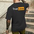 True LoveParty Dad Joke メンズTシャツ バックプリント 彼への贈り物