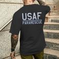 Us Air Force Usaf パラレスキュー Pj レスキュー メディックリカバリー メンズTシャツ バックプリント 彼への贈り物