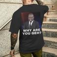 Why Are You Gay メンズTシャツ バックプリント 彼への贈り物