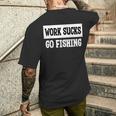 Workucks Go Fishing メンズTシャツ バックプリント 彼への贈り物