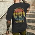 You Can Never Have Too Many Guitars シャツ ミュージック 面白い メンズTシャツ バックプリント 彼への贈り物