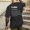 Yuma 悠真 メンズTシャツ バックプリント 彼への贈り物