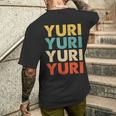 Yuri 百合 メンズTシャツ バックプリント 彼への贈り物