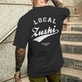 Zushi Local 逗子市ローカル 故郷 メンズTシャツ バックプリント 彼への贈り物