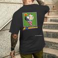 「ボンバーマン」白ボン（F） メンズTシャツ バックプリント 彼への贈り物