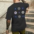 「悪魔城ドラキュラ」9 Circles メンズTシャツ バックプリント 彼への贈り物