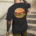 おいしい食通にインスパイアされた メンズTシャツ バックプリント 彼への贈り物