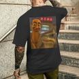 おもしろい Tung Tung Tungahur Tralero Tralalaelfie Brainrot メンズTシャツ バックプリント 彼への贈り物