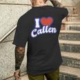 アイ・ラブ・カレン メンズTシャツ バックプリント 彼への贈り物