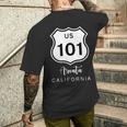 アルカタ カリフォルニア Usルート101 メンズTシャツ バックプリント 彼への贈り物