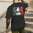 イタリア イタリア 国旗 スクーター ベスパ 原付ライダー お土産 ギフト メンズTシャツ バックプリント 彼への贈り物