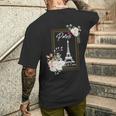 エッフェル塔 パリ ホリデー フランス お土産 メンズ レディース キッズ メンズTシャツ バックプリント 彼への贈り物