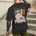 エドゥアール・マネ プラム 芸術家のための芸術 メンズTシャツ バックプリント 彼への贈り物