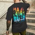 カリフォルニア州マリブビーチ メンズTシャツ バックプリント 彼への贈り物