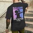 ガールズ Bääm Bigister 2025 Dab Pregnancy メンズTシャツ バックプリント 彼への贈り物