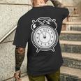 キッズ目覚まし時計 メンズTシャツ バックプリント 彼への贈り物