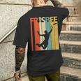 クラシック フリスビー スポーツ ヴィンテージ メンズTシャツ バックプリント 彼への贈り物